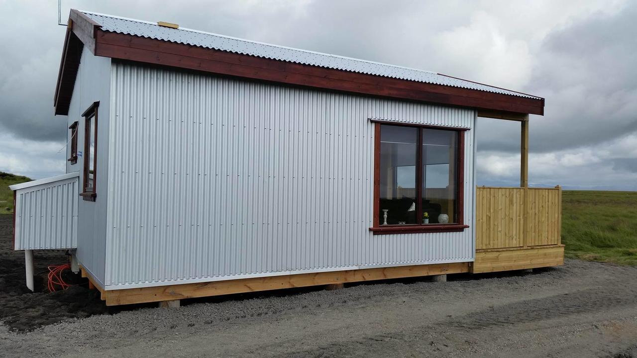 Hekla Cabin 2 Volcano And Glacier View Hella Ngoại thất bức ảnh